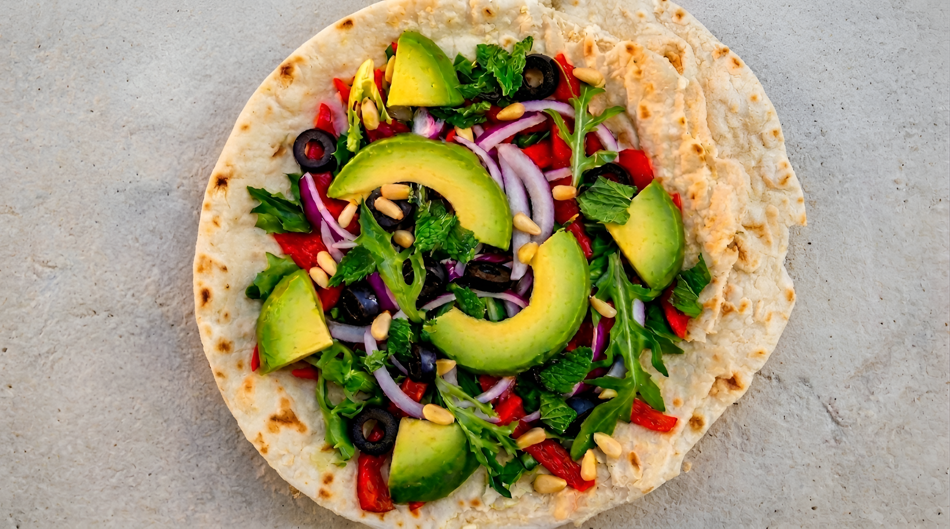 The Mediterranean Wrap
