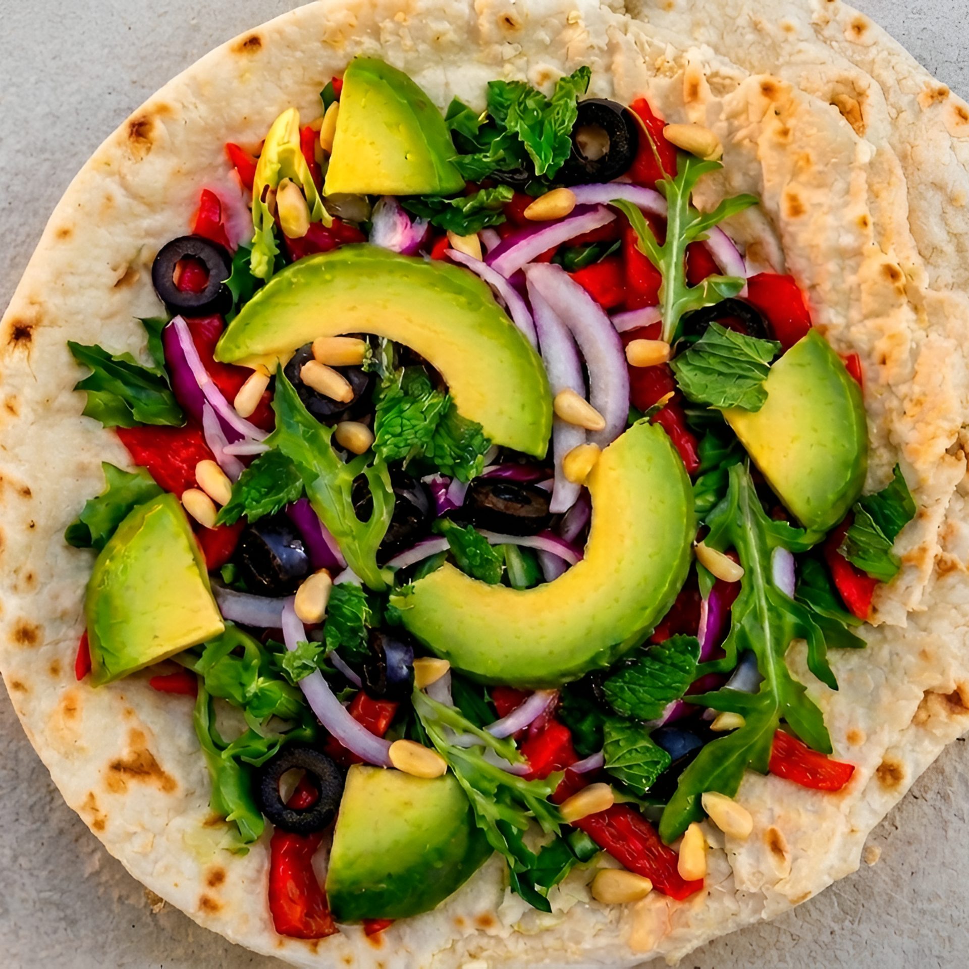 The Mediterranean Wrap